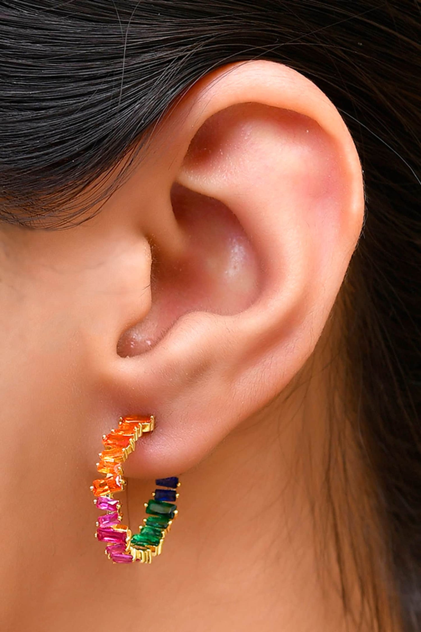 Kaleidoscope Hoops Medium 
