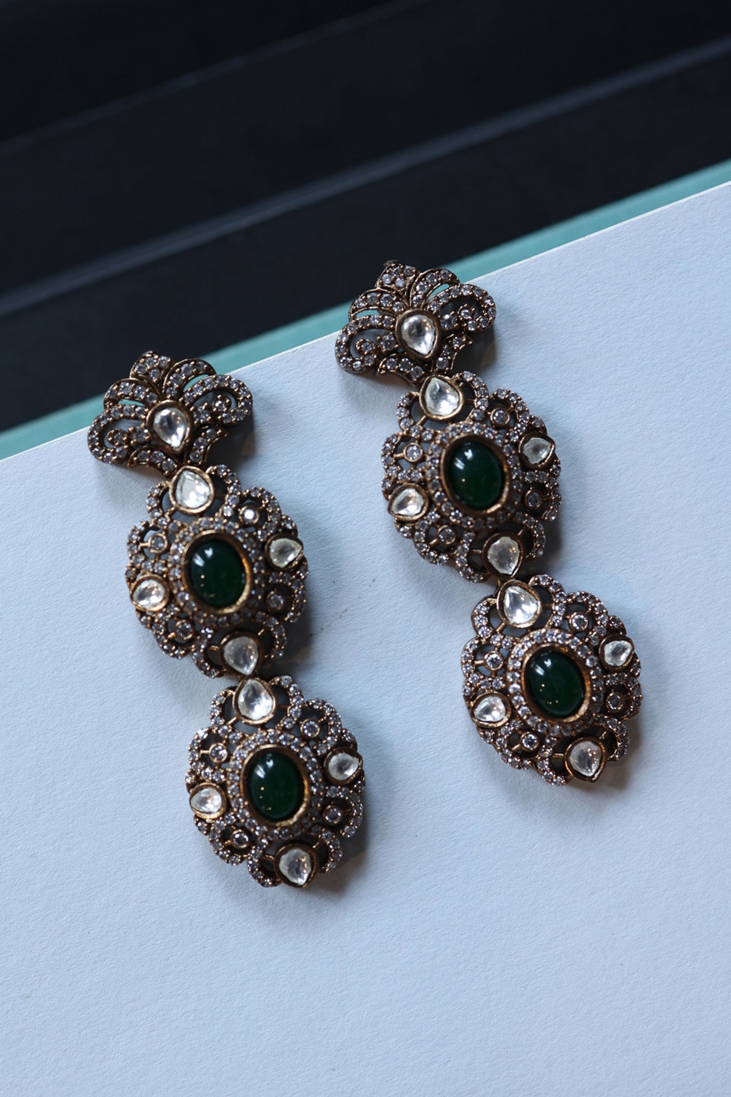 Polki Embellished Earrings 