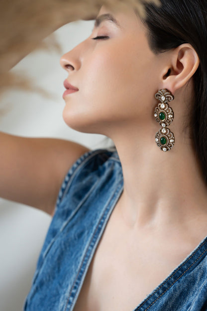 Polki Embellished Earrings 