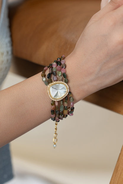 Victorian Polki Embellished Bracelet 