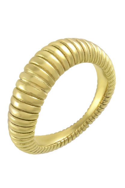 Sculpted Ridge Ring 