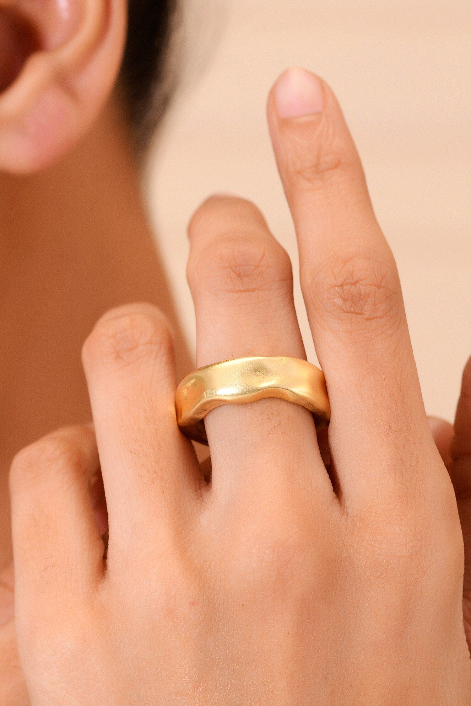 Crumple Foil Ring 