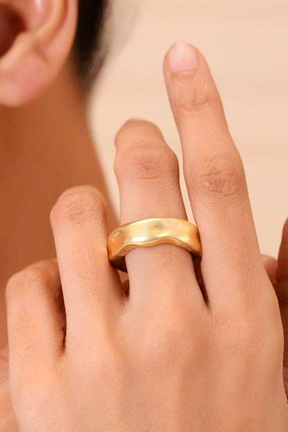 Crumple Foil Ring 
