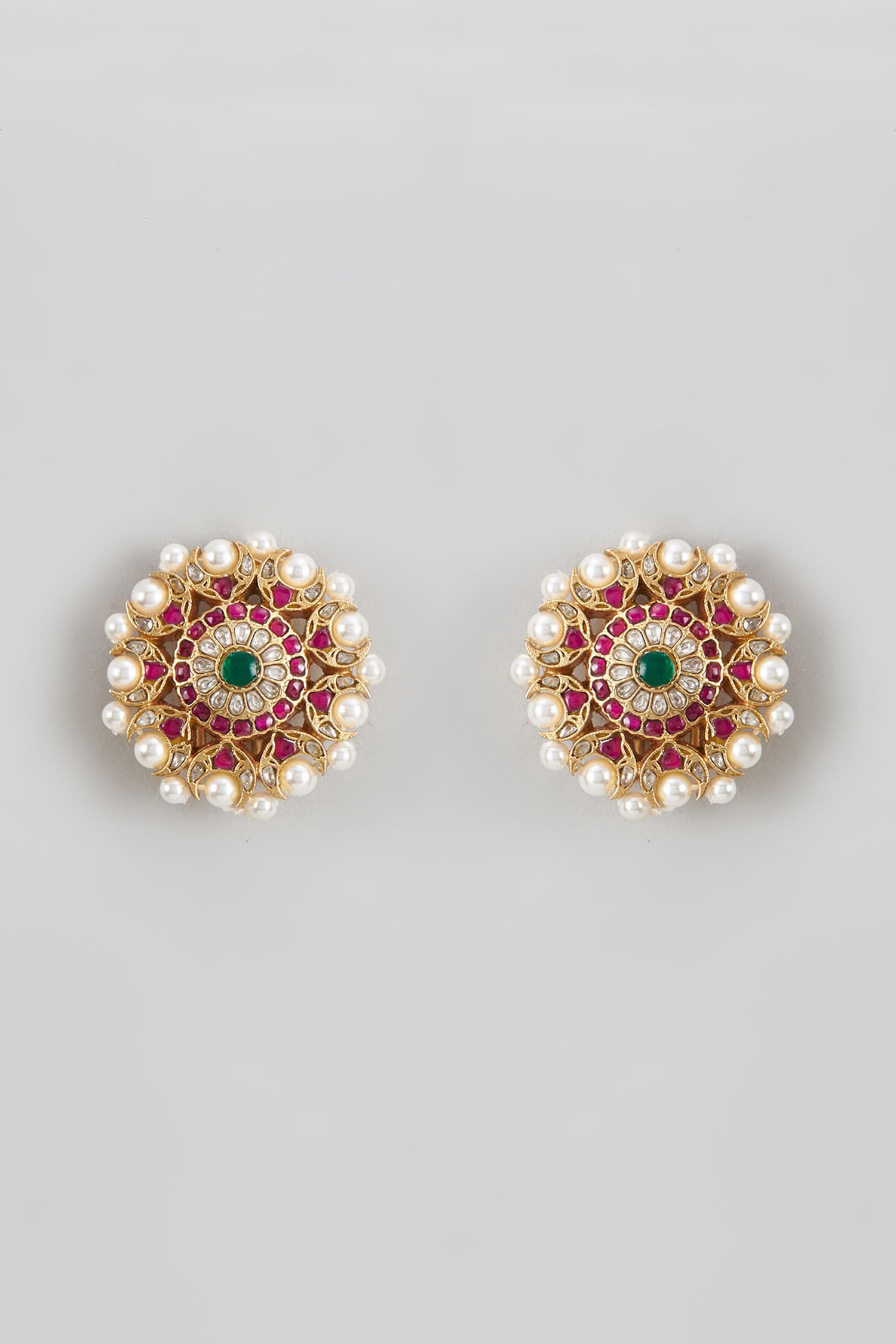Kundan Embellished Studs 