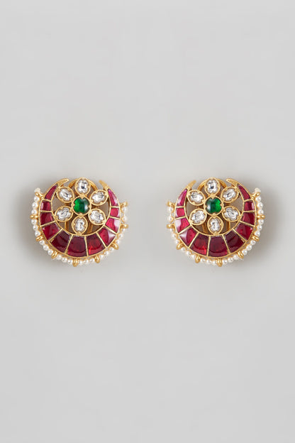 Floret Kundan Work Studs 