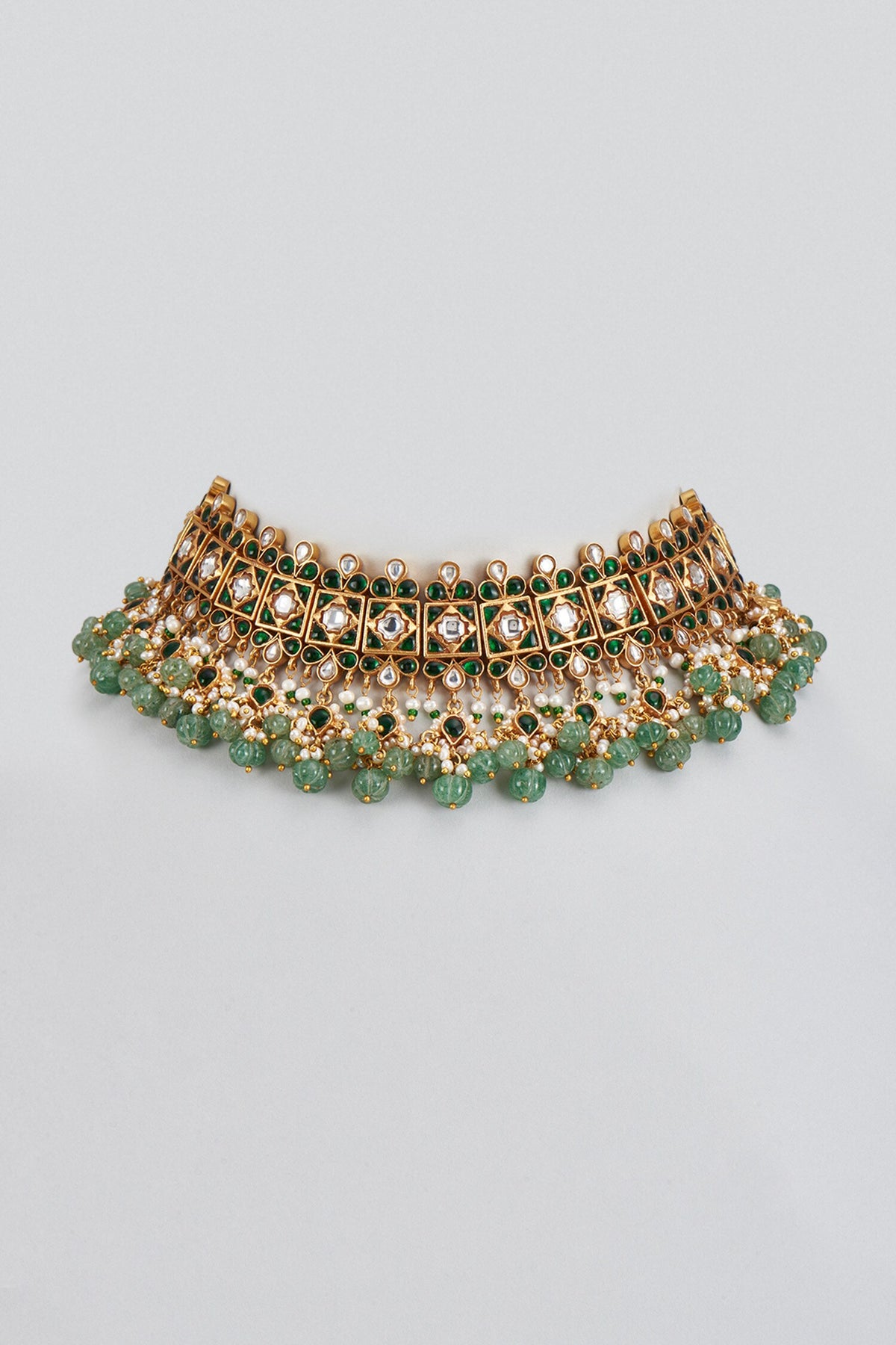 Kundan & Stone Embellished Choker 