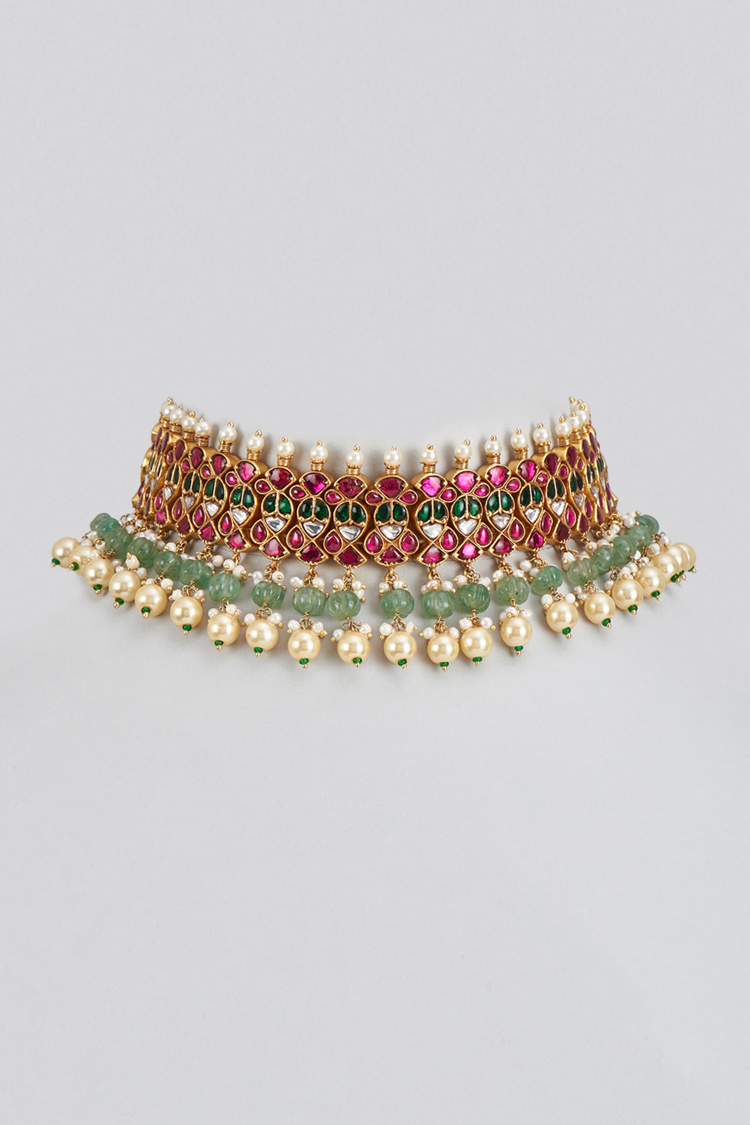 Kundan Stone Embellished Choker 