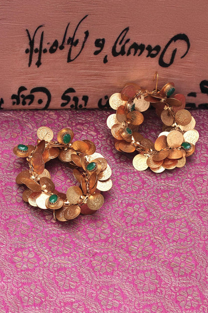 Coin Cluster Hoops 