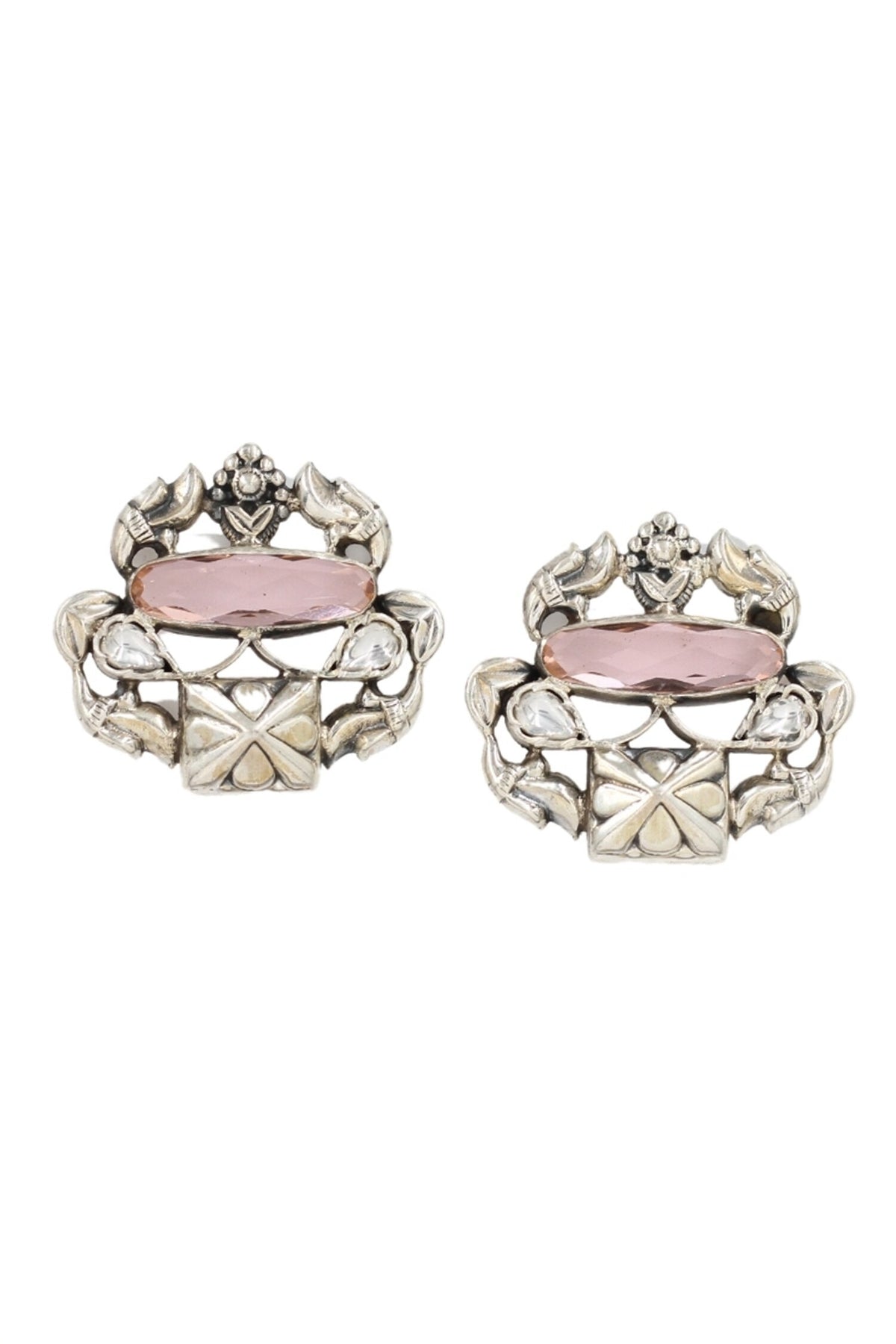 Sophisticated Shine Vine Embellished Earrings 