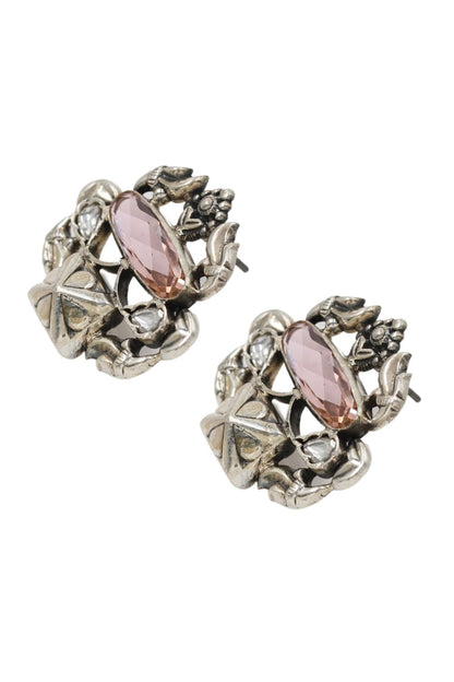 Sophisticated Shine Vine Embellished Earrings 