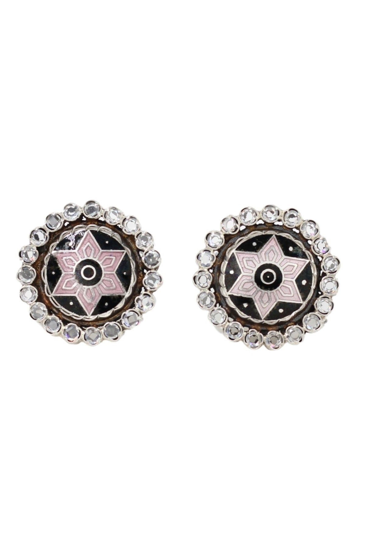 Artisan Floret Carved Studs 