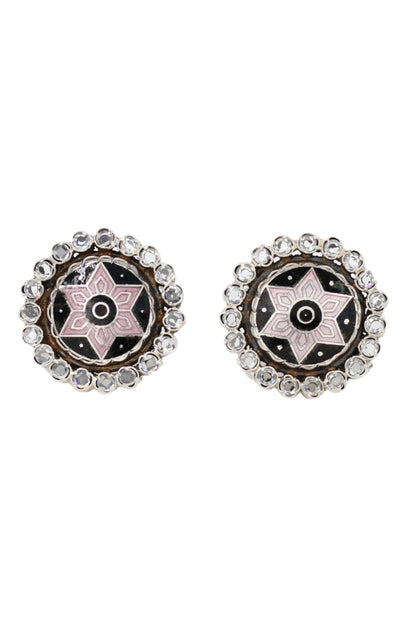 Artisan Floret Carved Studs 