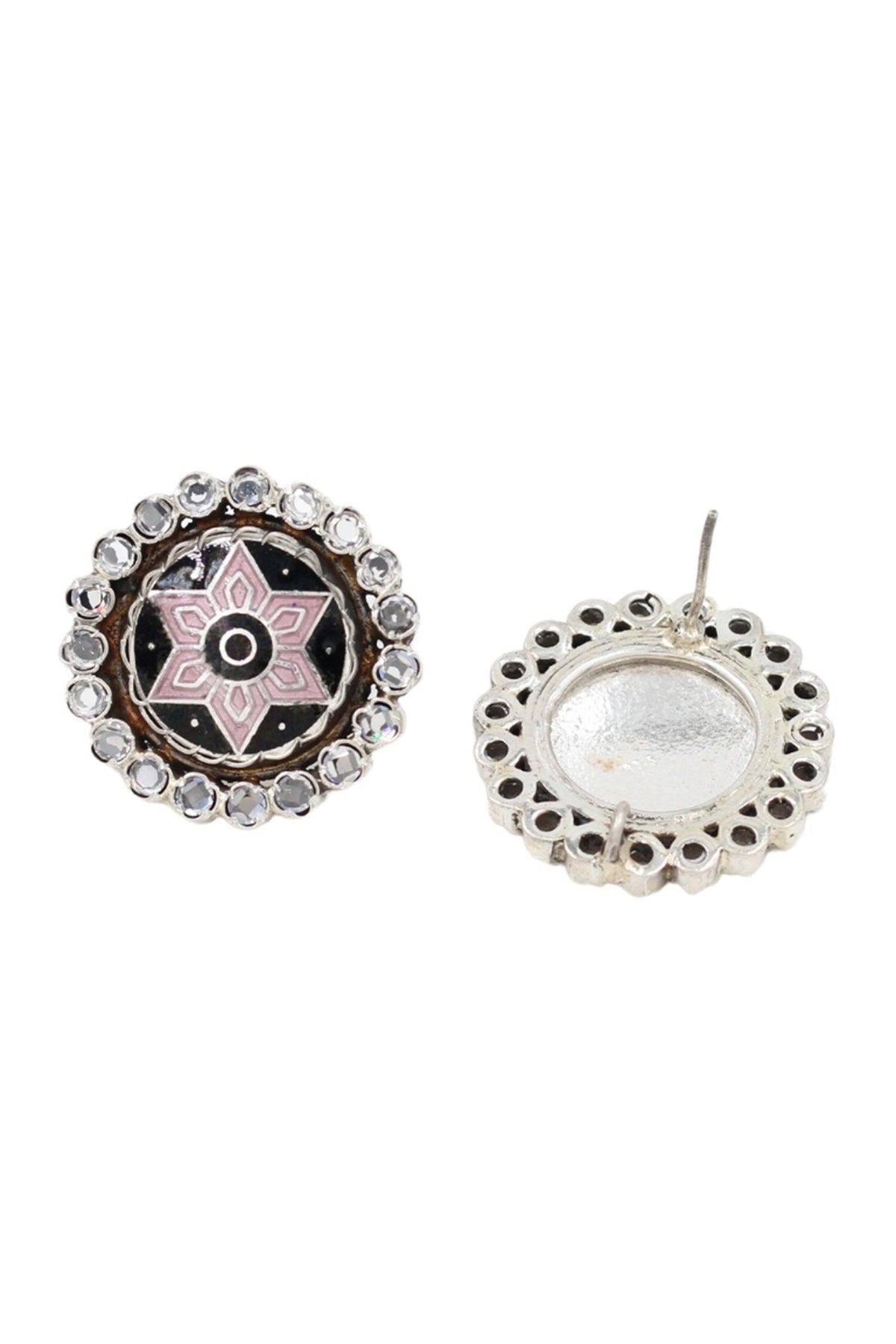 Artisan Floret Carved Studs 