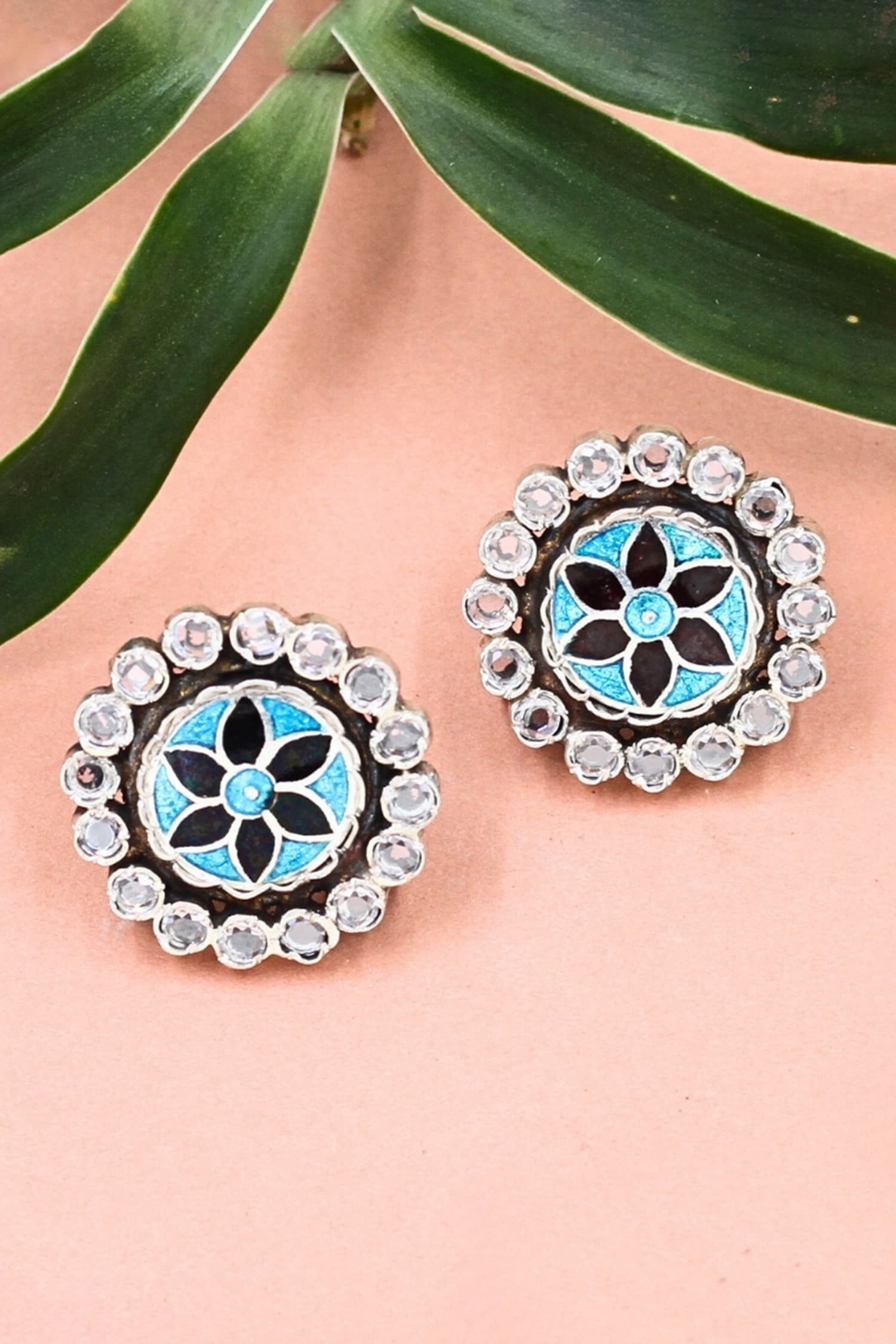 Floret Carved Studs 