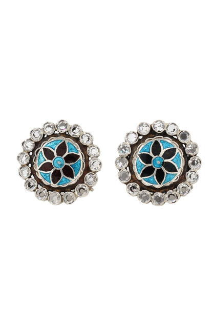 Floret Carved Studs 