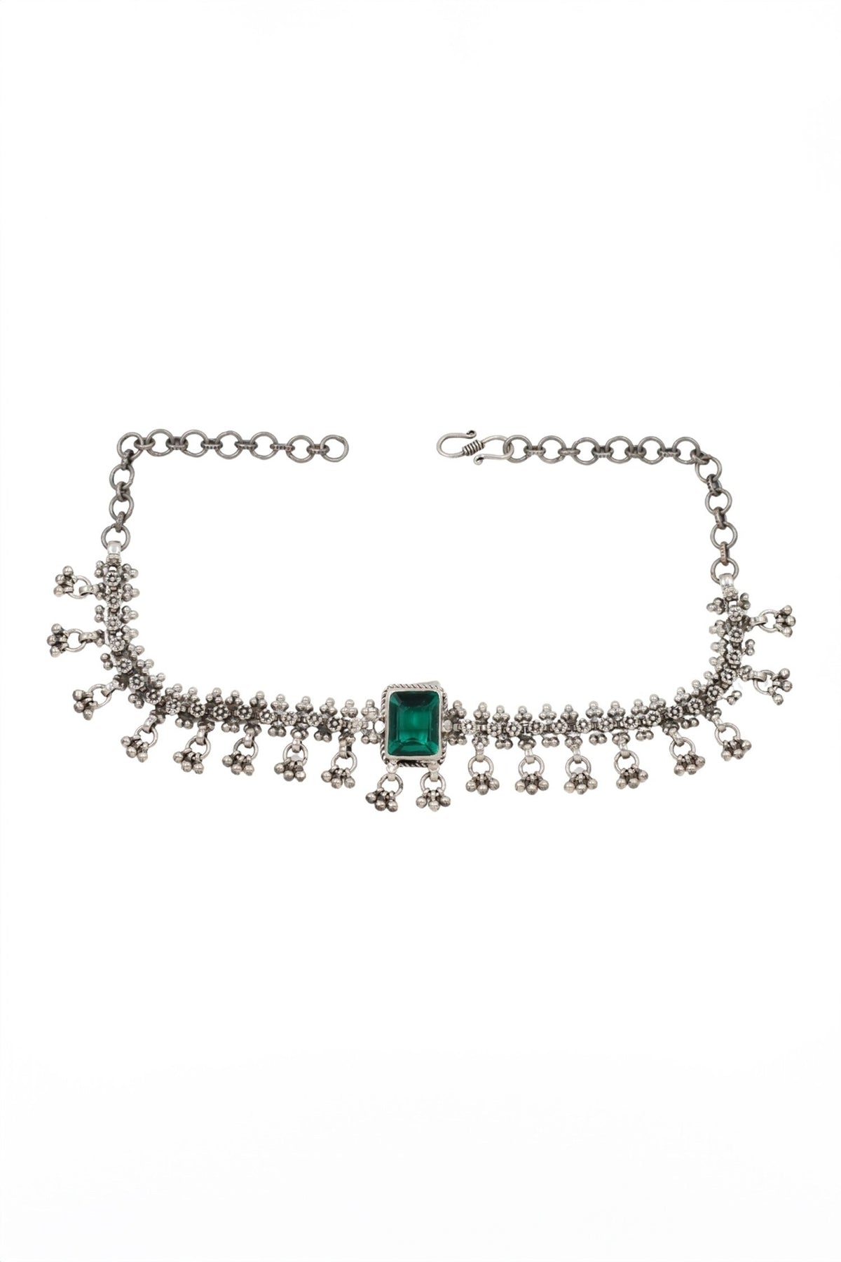 Luxe Stone Embellished Necklace 