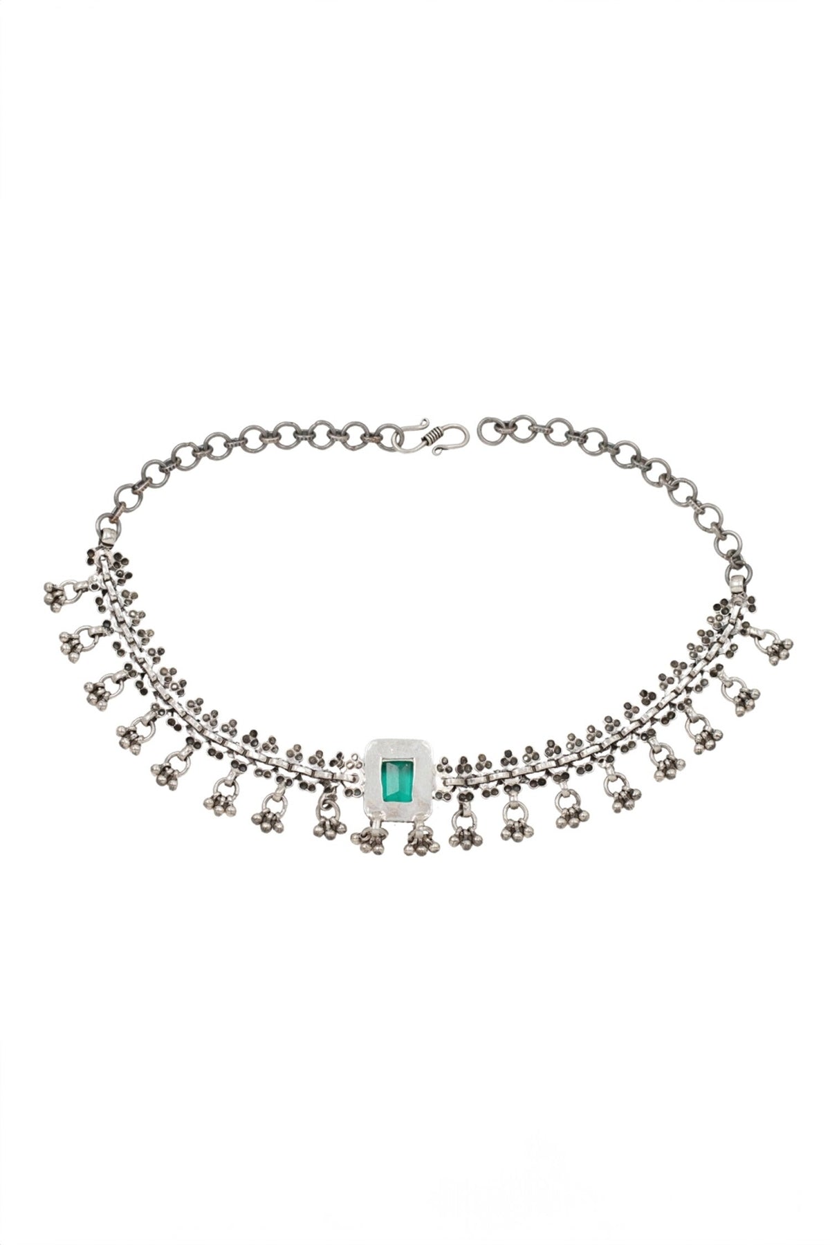 Luxe Stone Embellished Necklace 