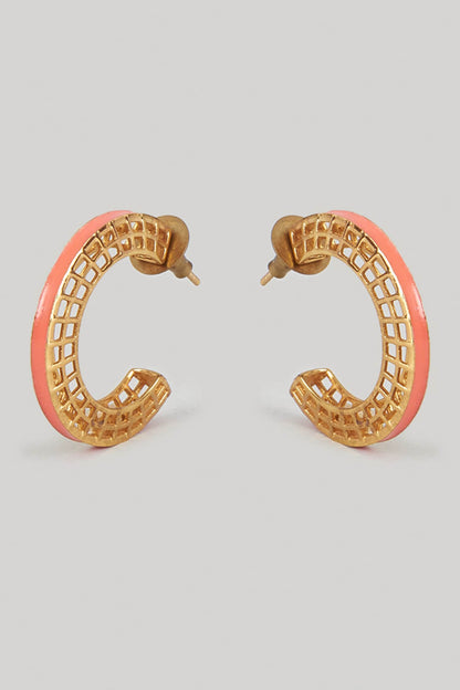 Round Enamelled Hoops 