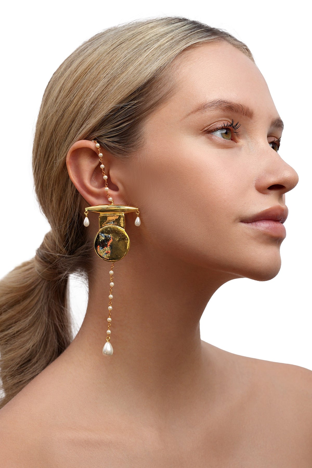 Ellora Geometric Shaped Earrings 