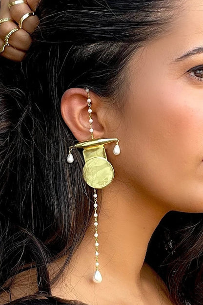 Ellora Geometric Shaped Earrings 