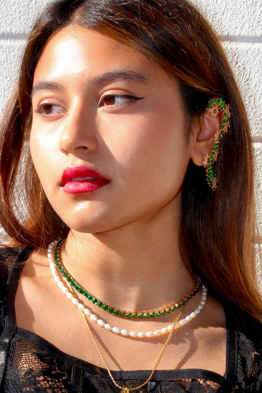 Giselle Stone Embedded Tennis Chain 
