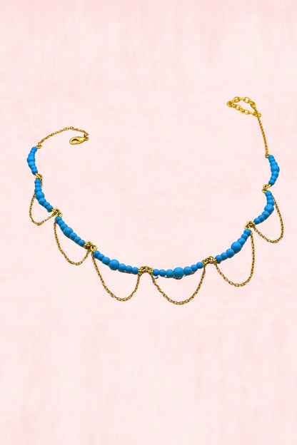 Bead Embellished Necklace 