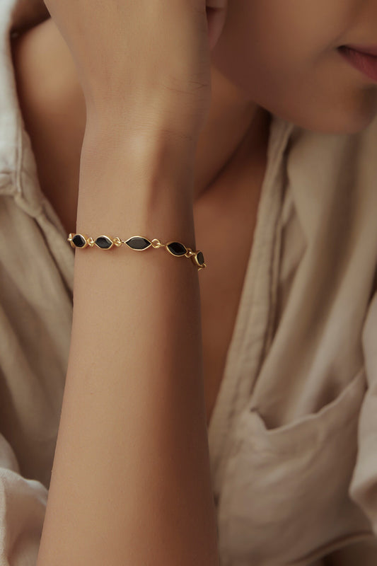 Milan Stone Embellished Bracelet 