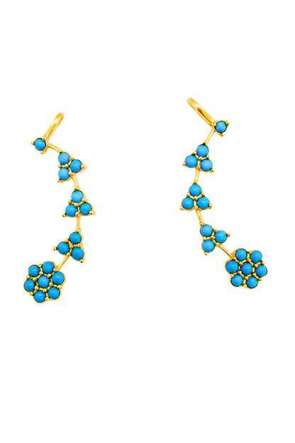 Arya Bloom Vine Ear Cuffs 