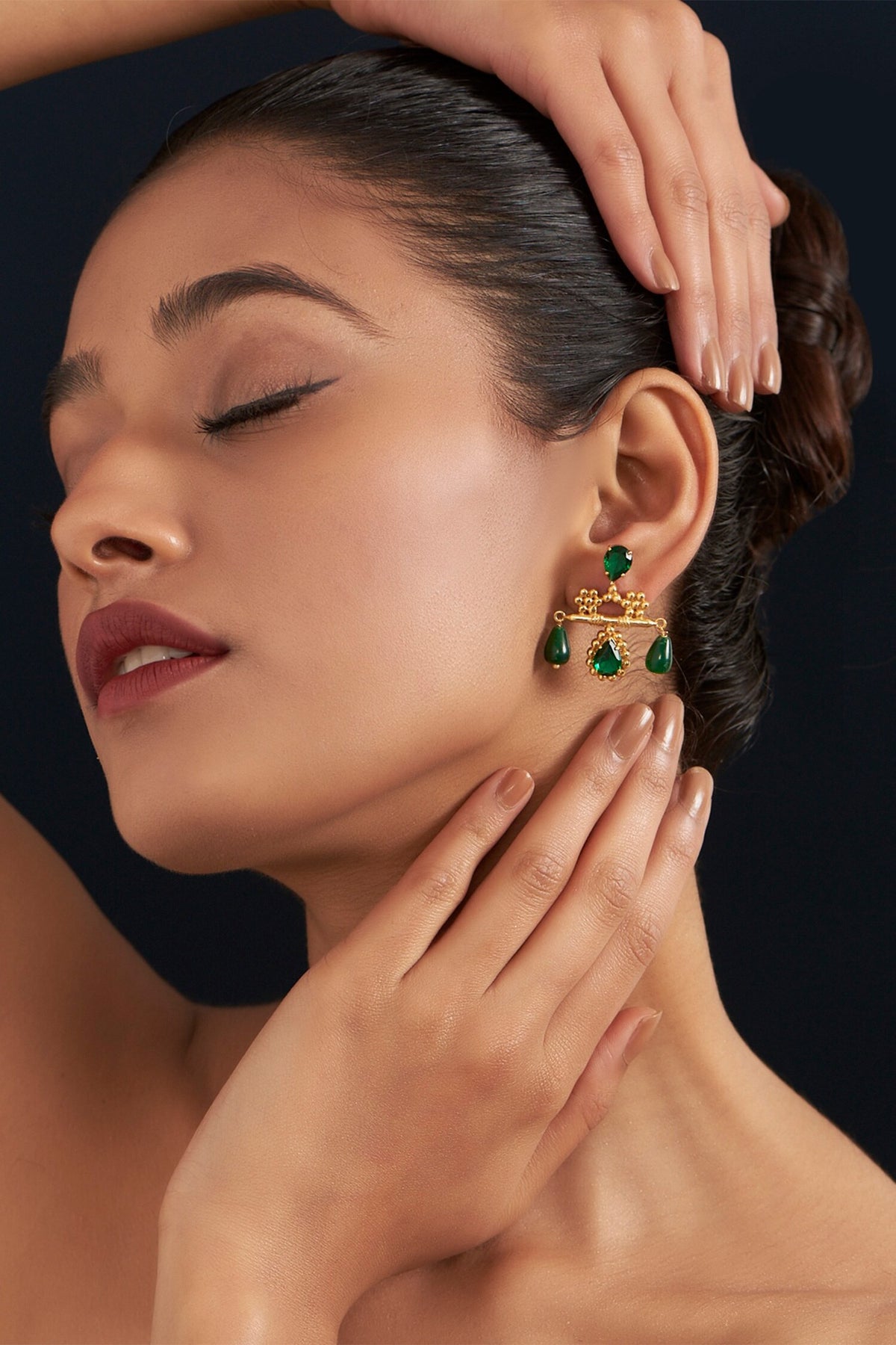 Circus Crest Drop Earrings 
