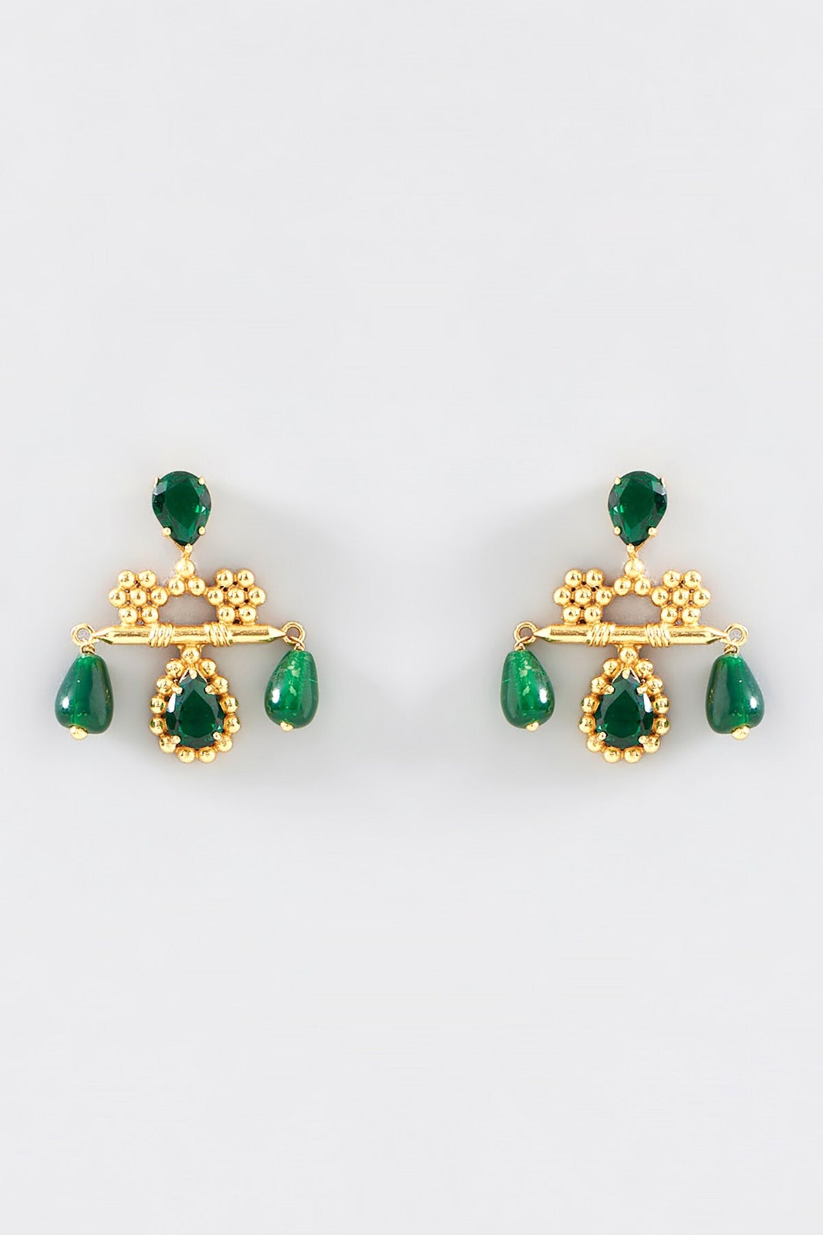 Circus Crest Drop Earrings 