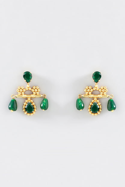 Circus Crest Drop Earrings 