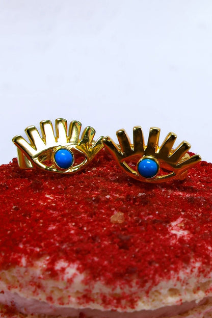 Evil Eye Ear Cuffs 