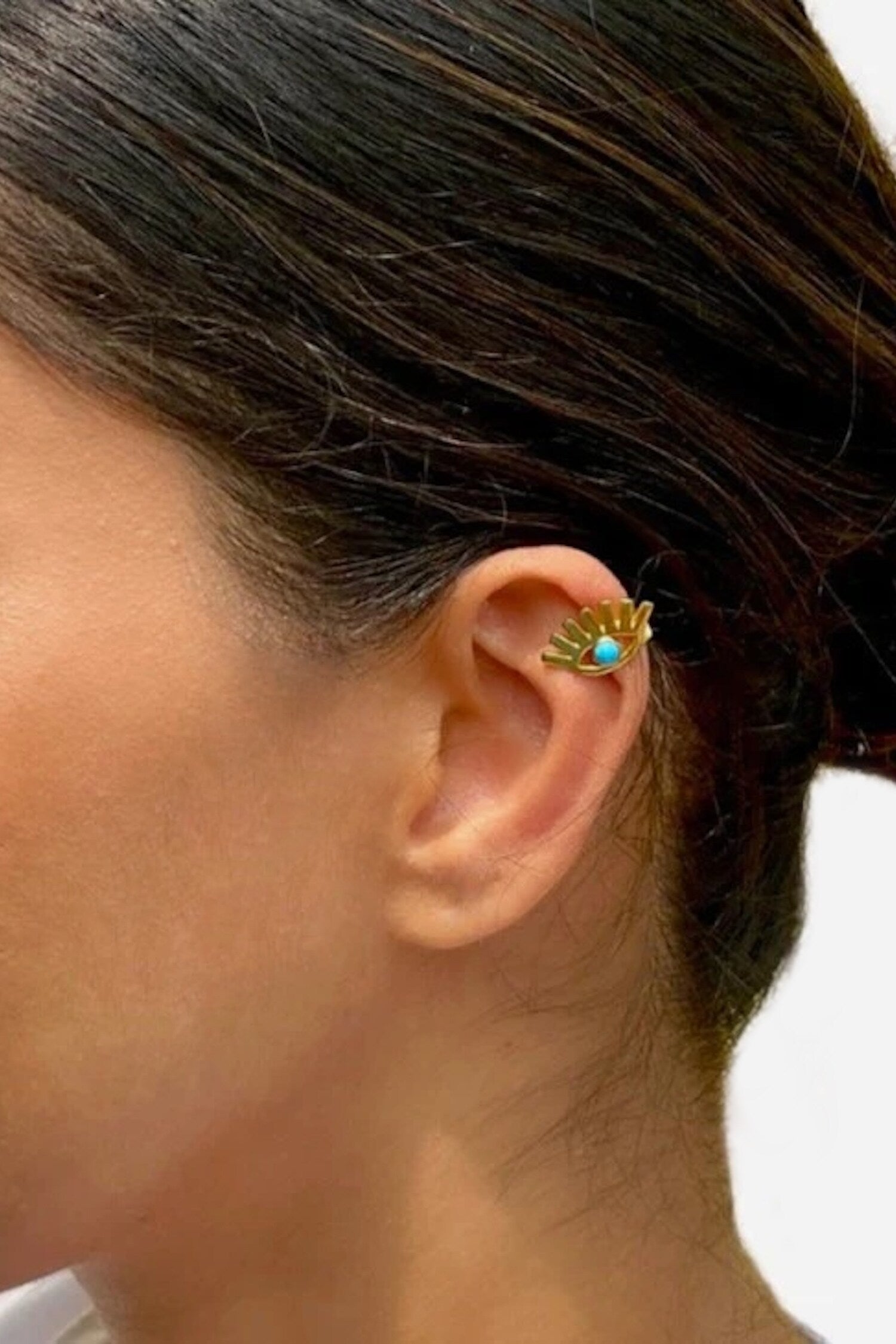 Evil Eye Ear Cuffs 