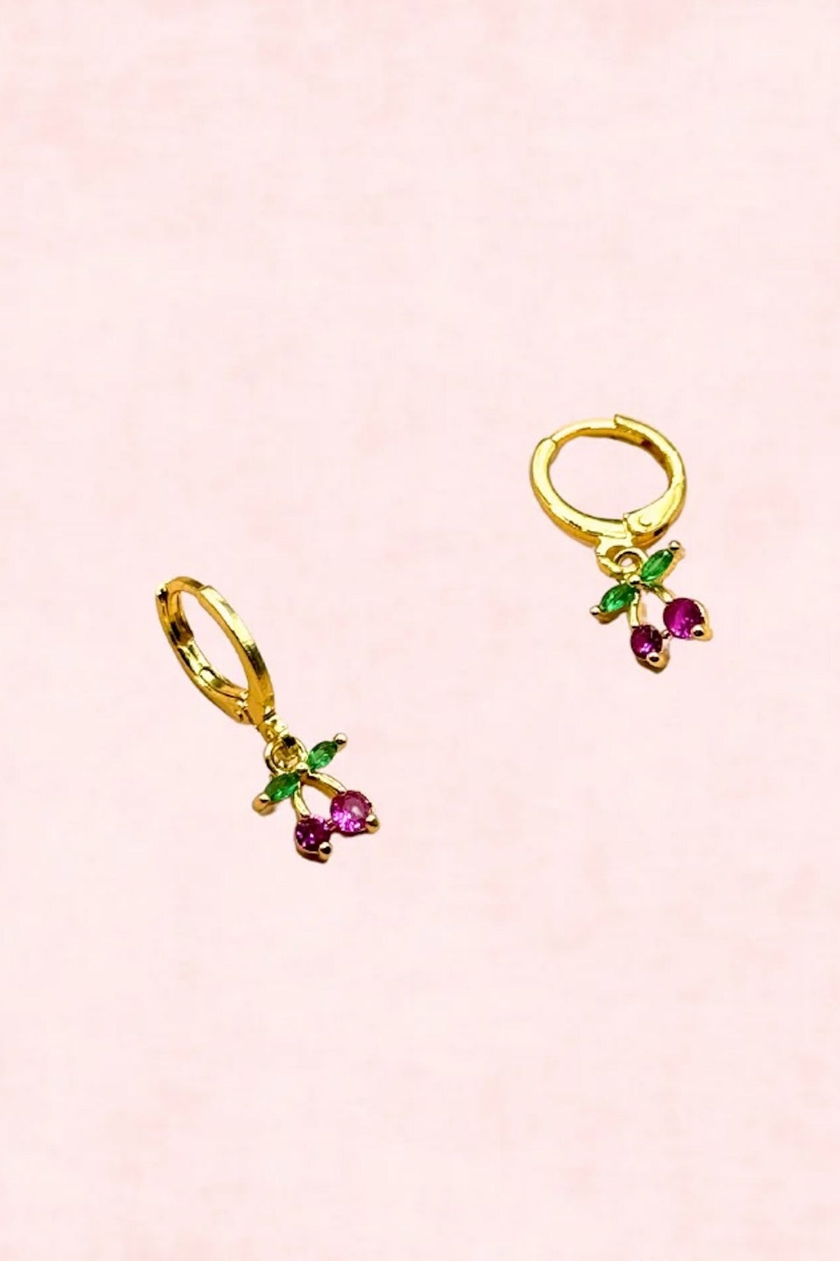 Cherry Charm Earrings 