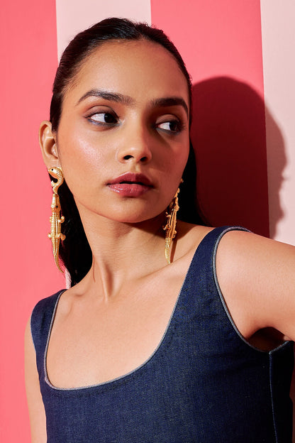 Alligator Kiki Earrings 