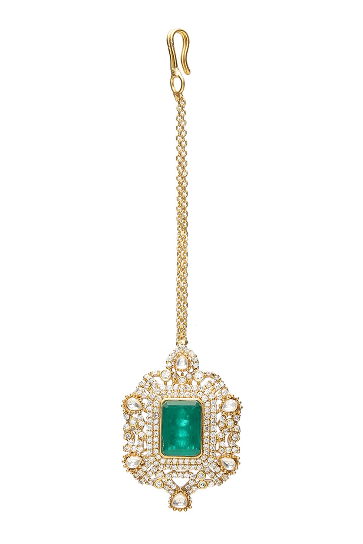 Stone Embellished Maangtikka 
