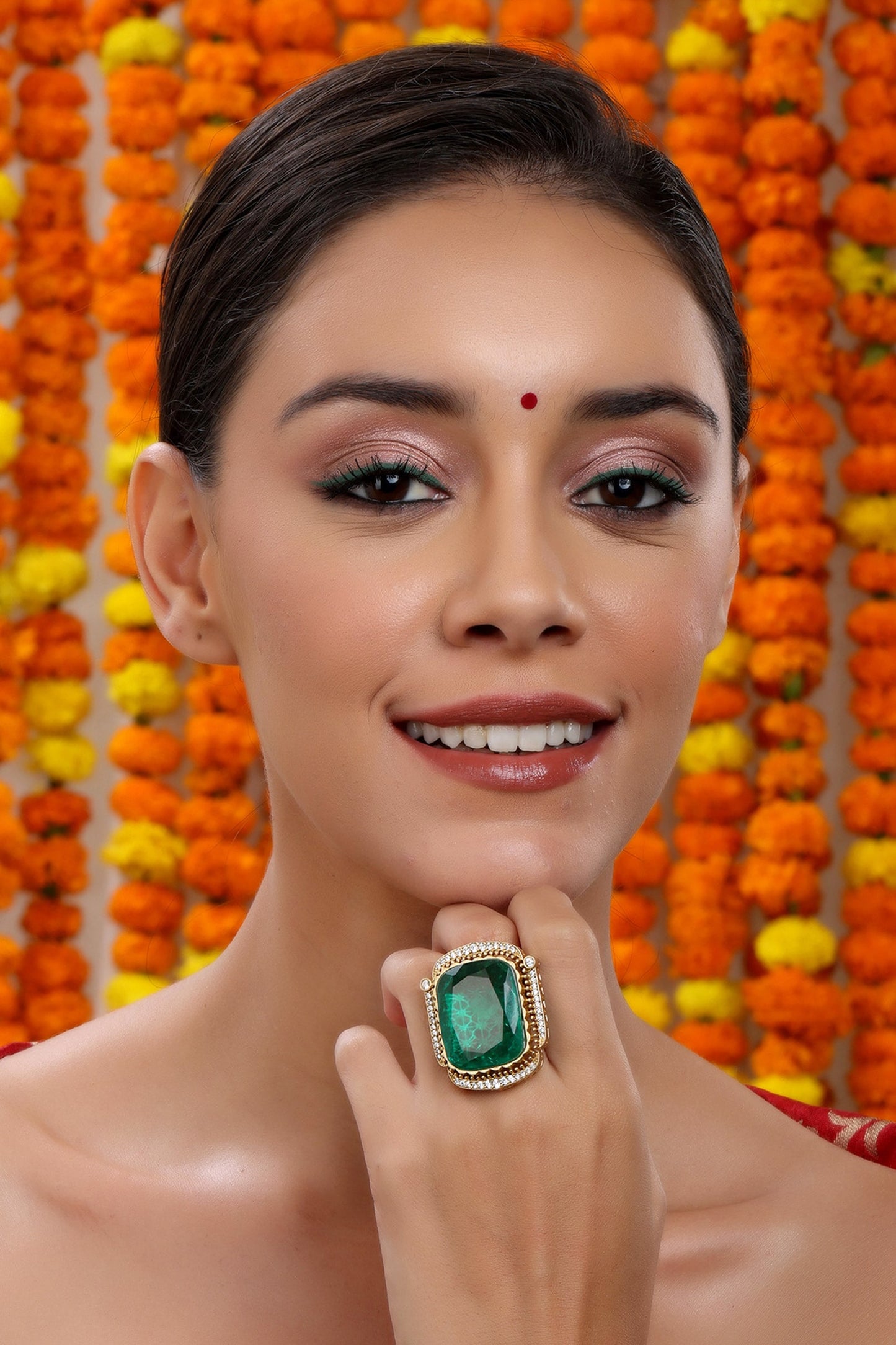 Stone Embellished Ring 