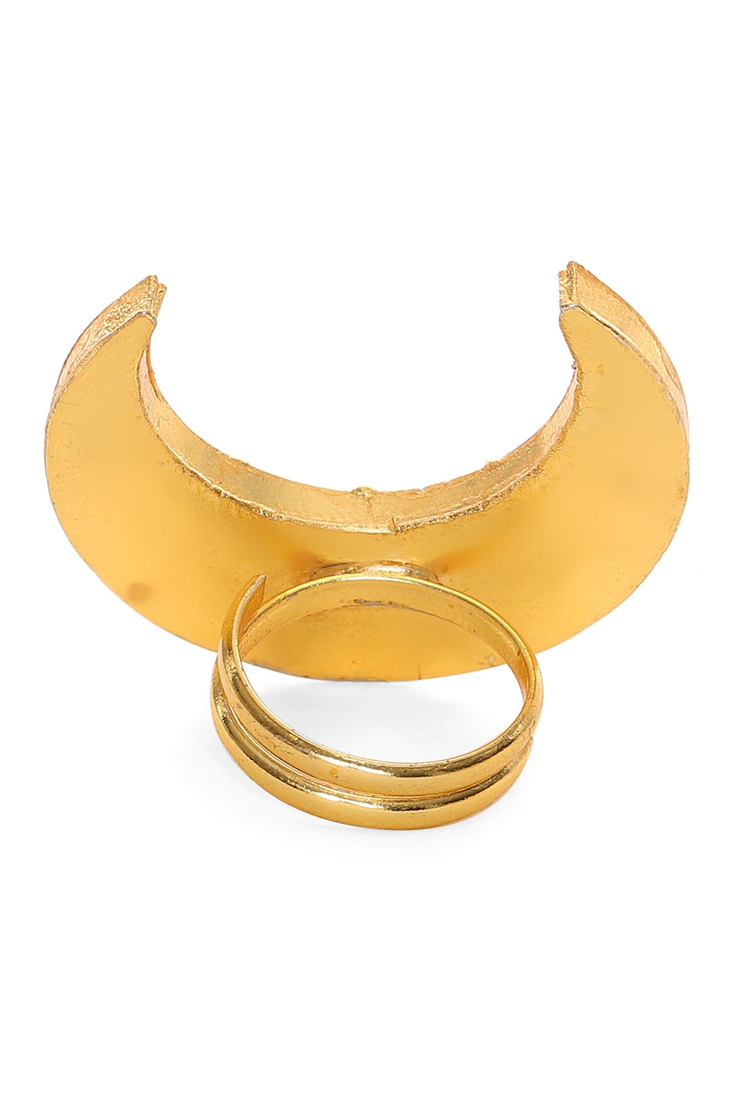 Half Moon Shaped Ring 