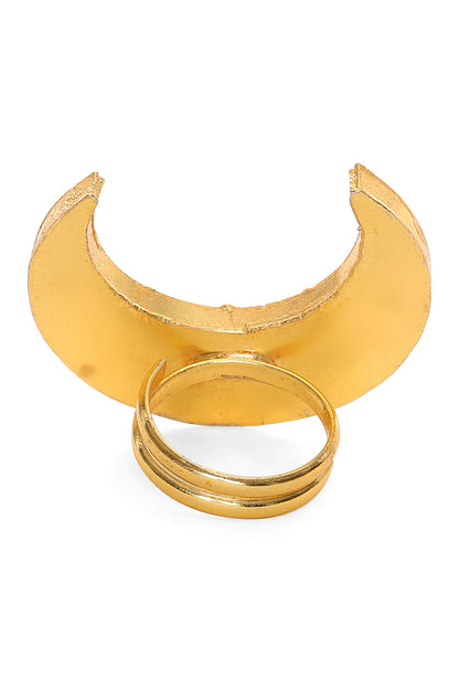 Half Moon Shaped Ring 