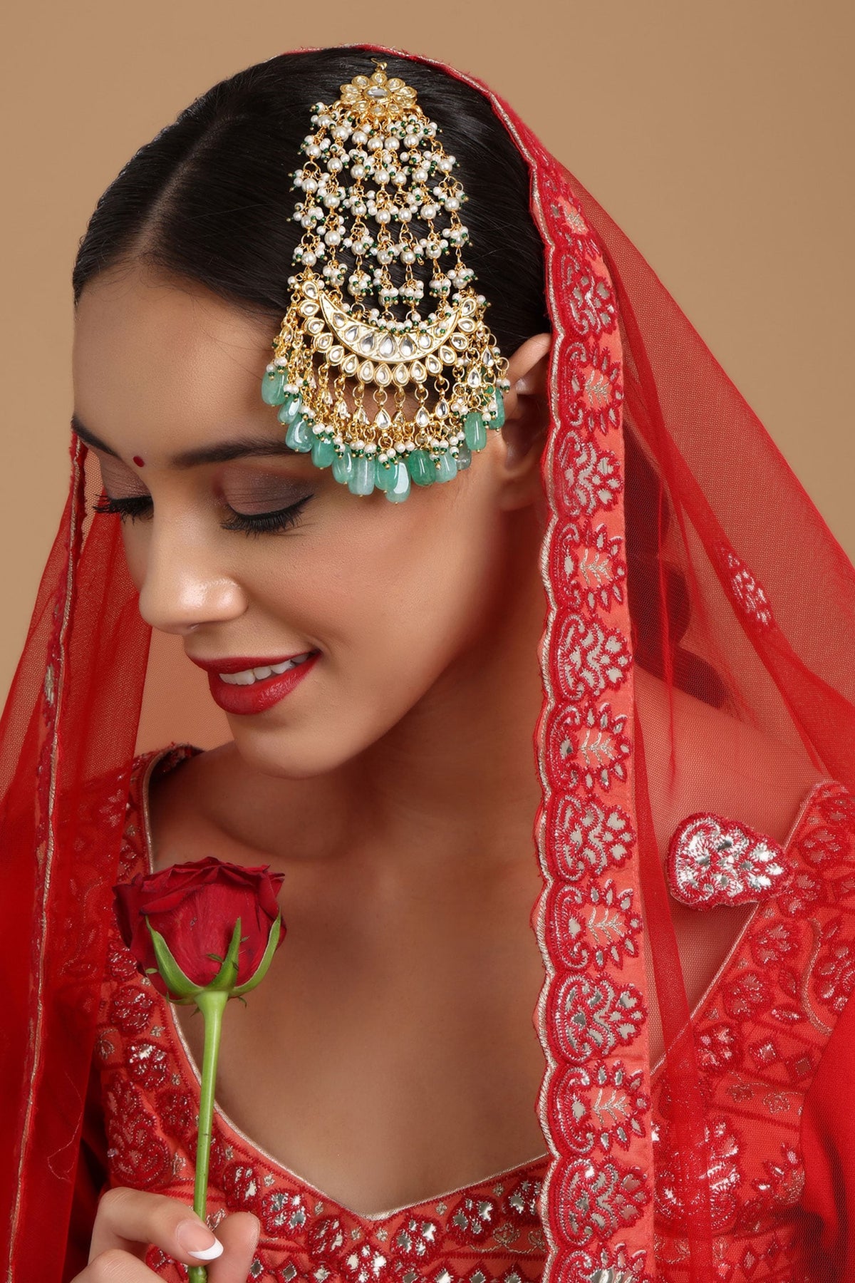 Kundan Embellished Passa 