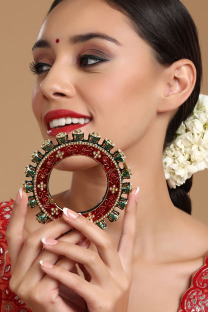 Meenakari Work Bangle - Single Pc 