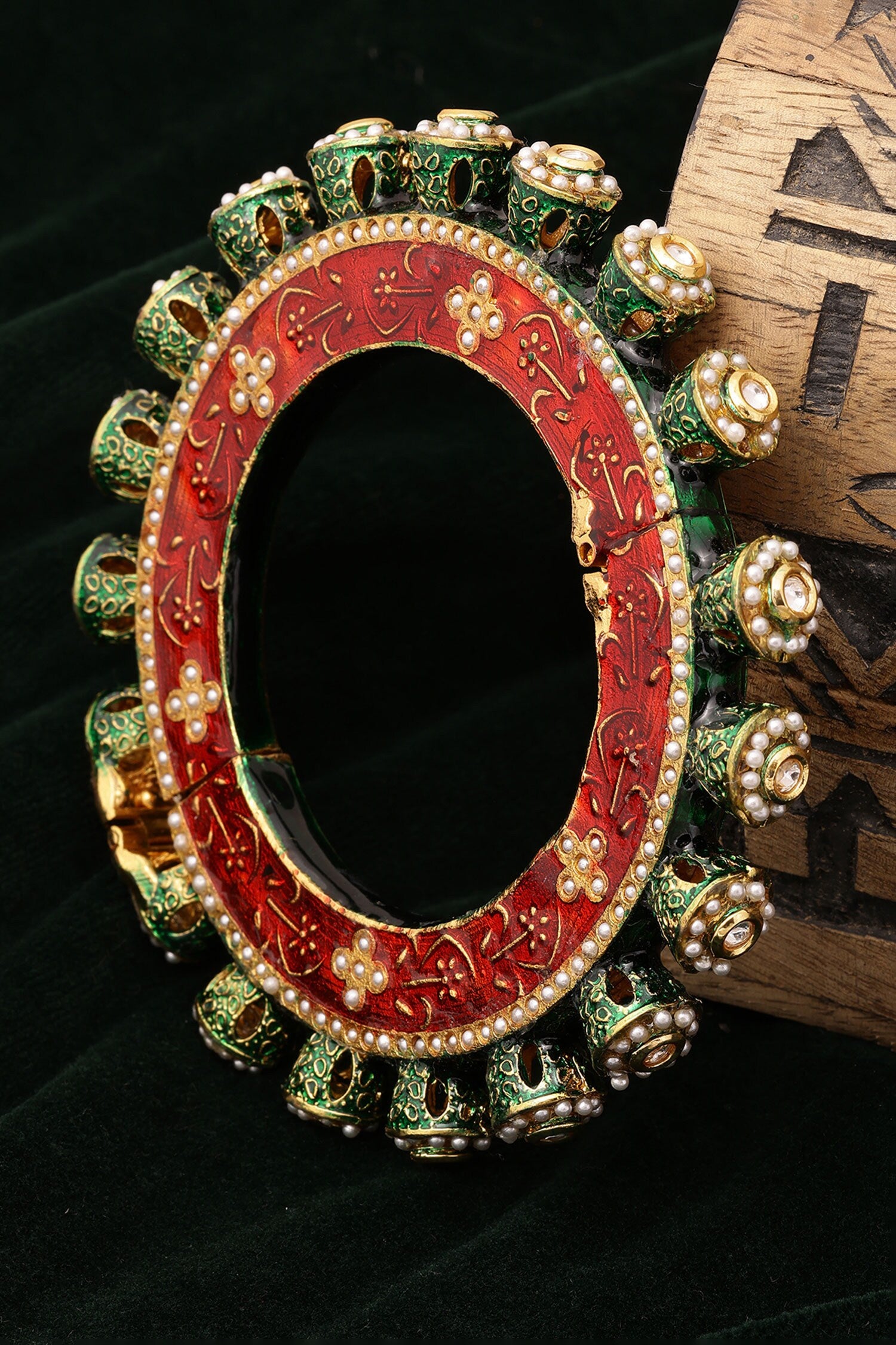 Meenakari Work Bangle - Single Pc 