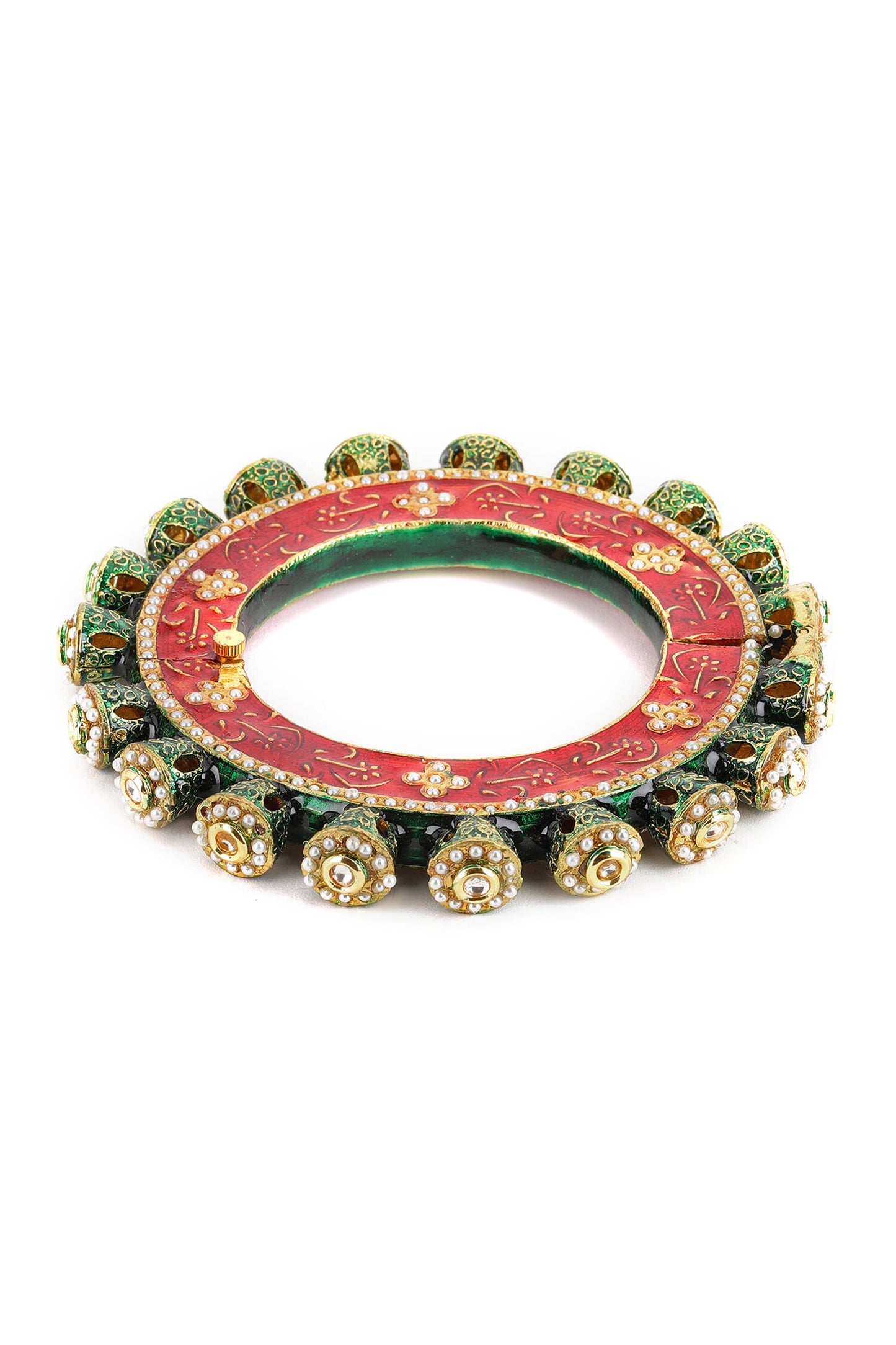 Meenakari Work Bangle - Single Pc 