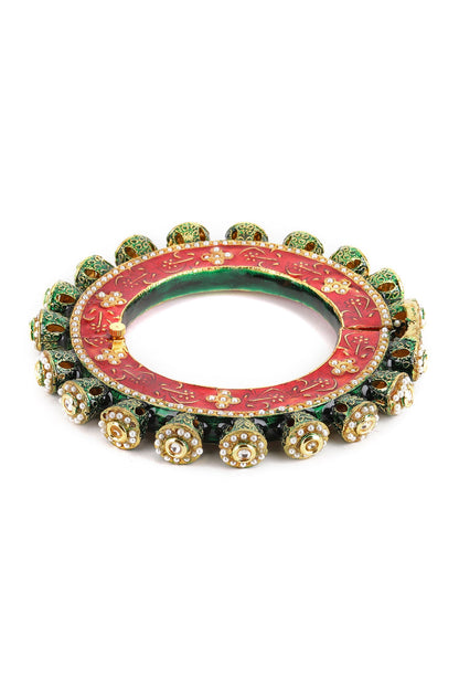 Meenakari Work Bangle - Single Pc 