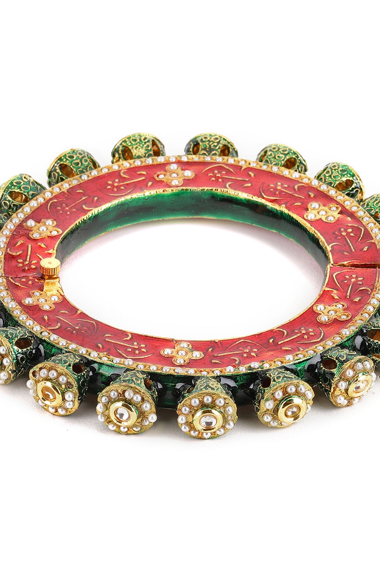 Meenakari Work Bangle - Single Pc 