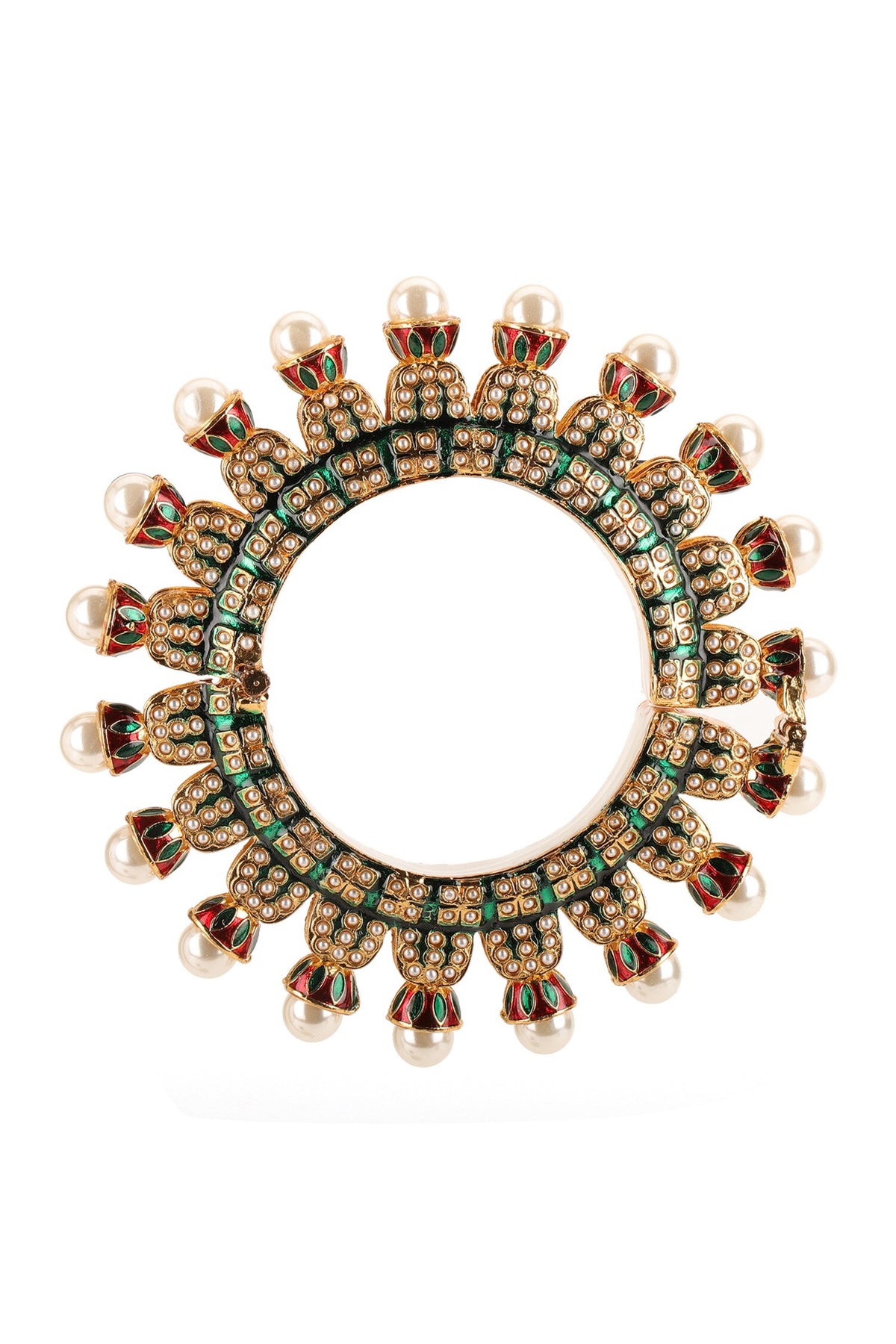 Pearl Encrusted Bangle - Single Pc 