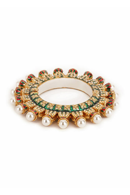 Pearl Encrusted Bangle - Single Pc 