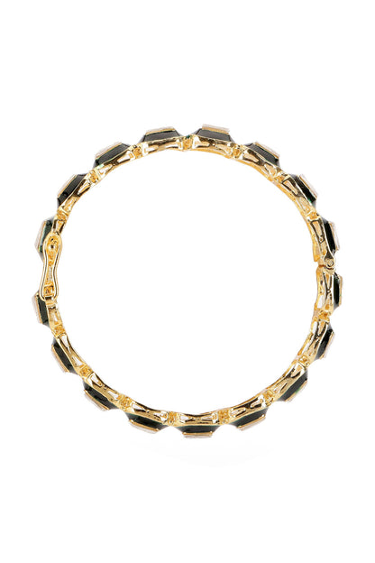Kundan Embellished Bangle - Single Pc 