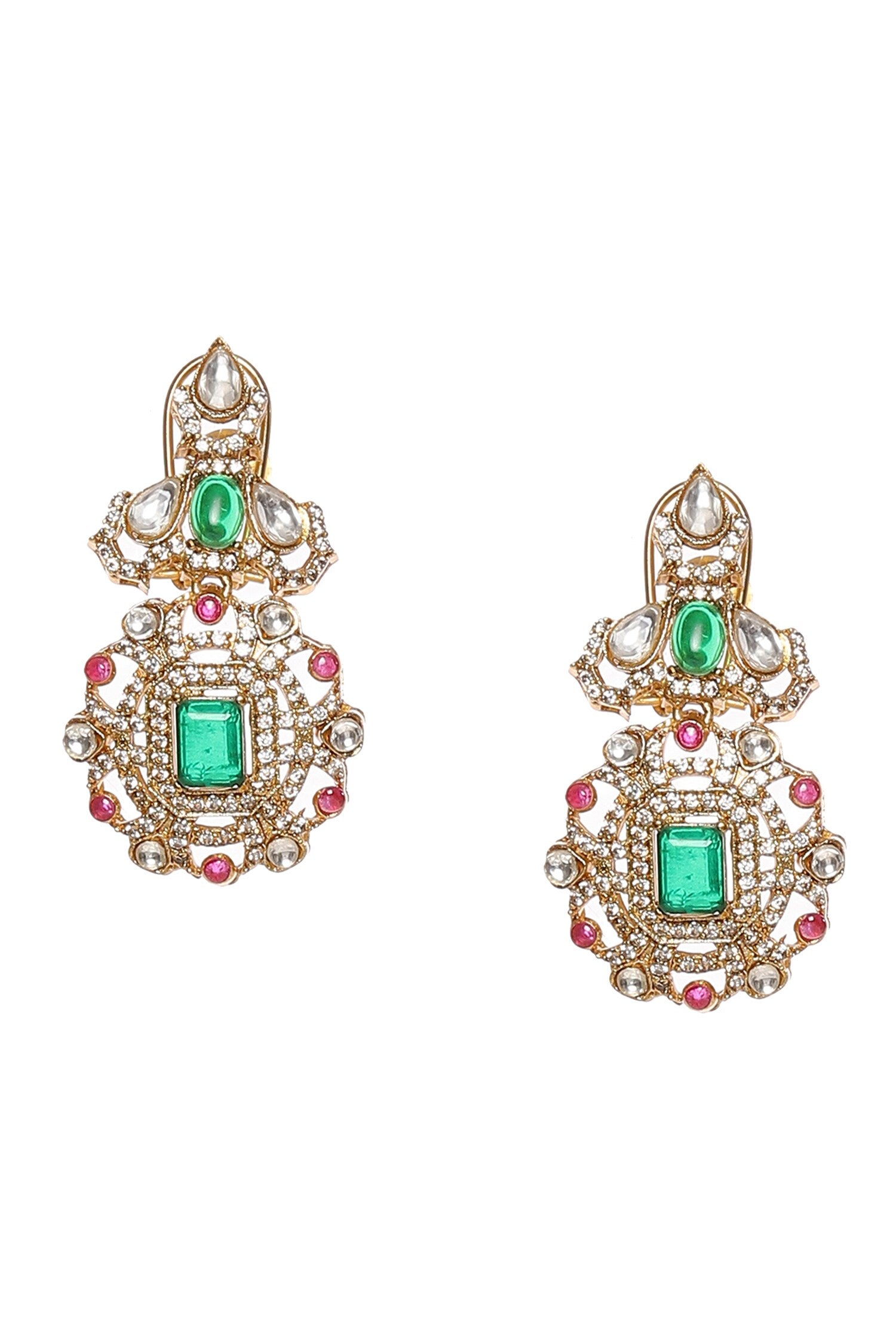Semi Precious Stone Embellished Necklace Set 
