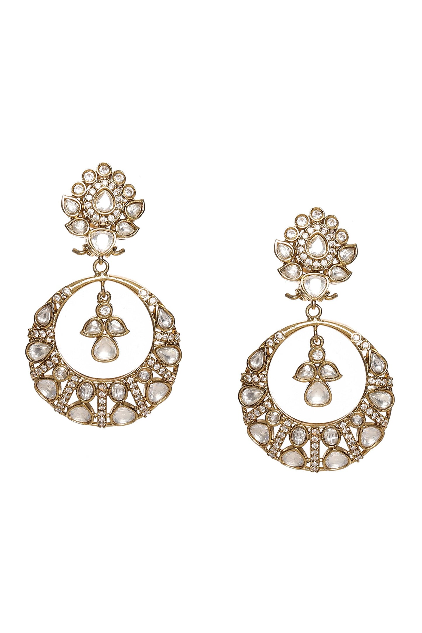 Noor Chand Kundan Earrings 